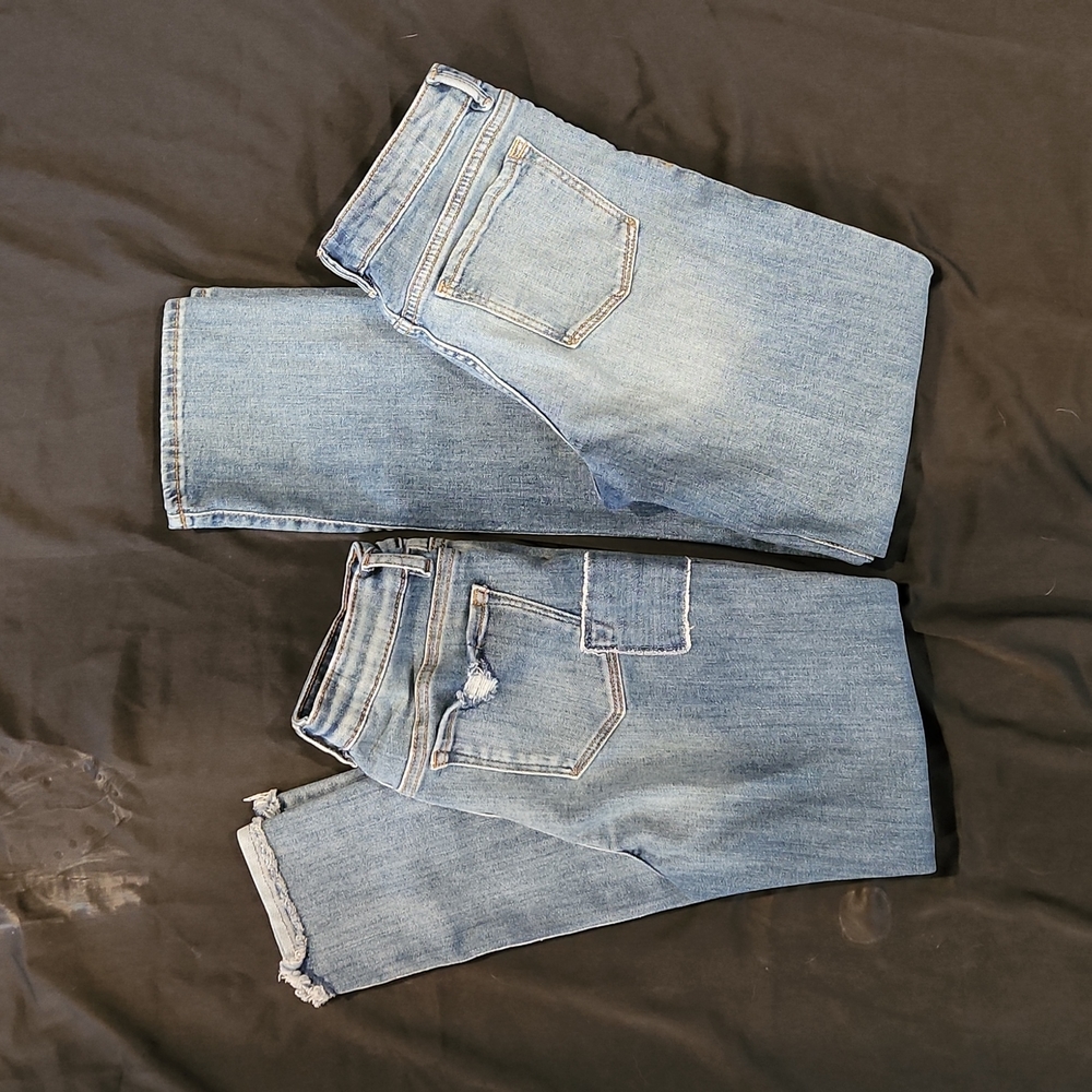 Lot of 2 pair size 14 slim GAP jeans